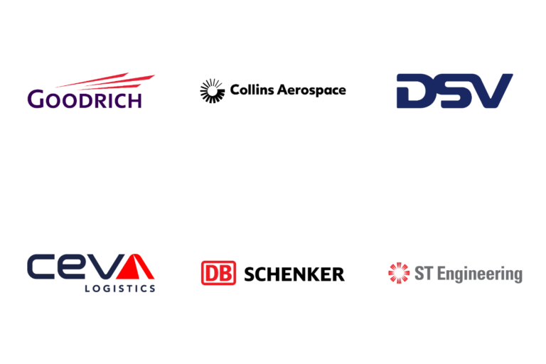 Catering Corner clients: Goodrich, Collins Aerospace, DSV, CEVA Logistics, DB Schenker and ST Engineering